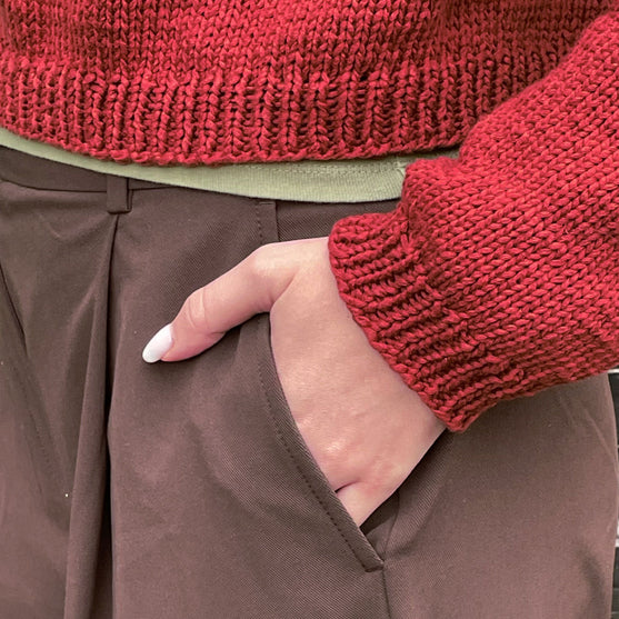 Sophie - Top-down trui
5