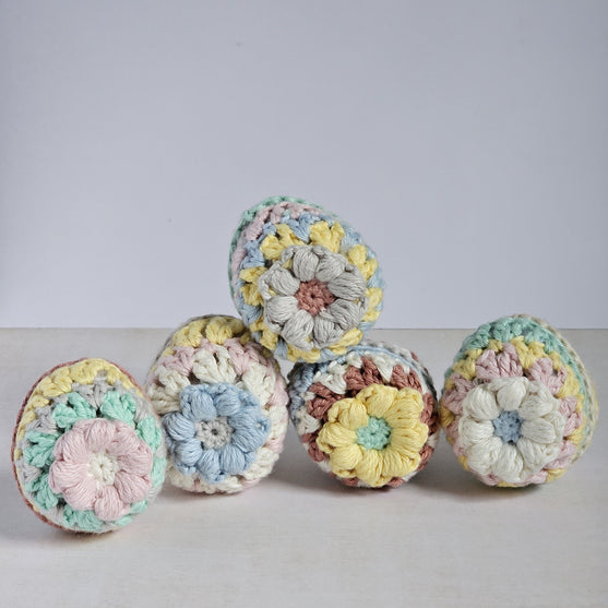 Granny eieren - Paasdecoratie
1