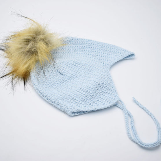 Gehaakte flapmuts - Katoen
2