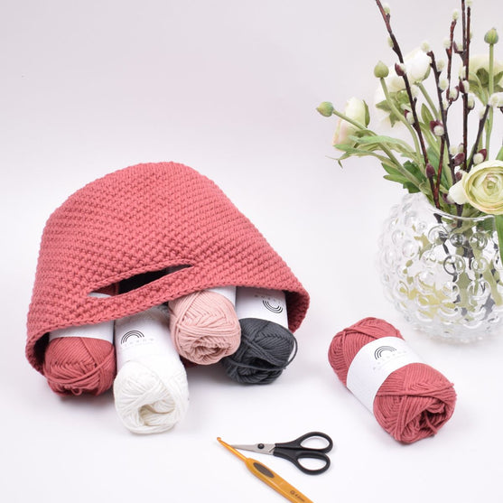 Gehaakte garentas met structuur 8/8
2