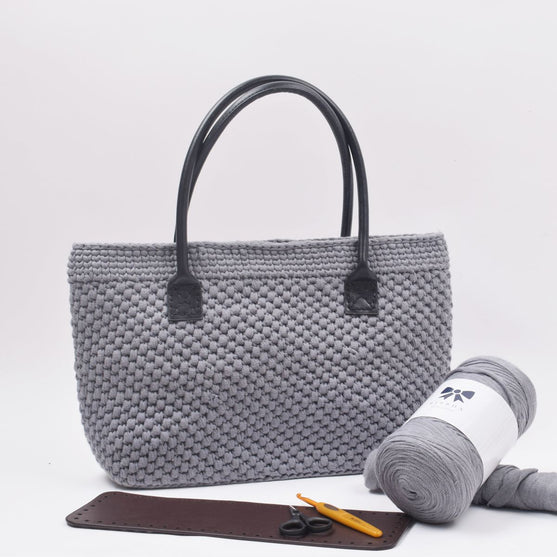 Shopper met leren bodem - Small
3