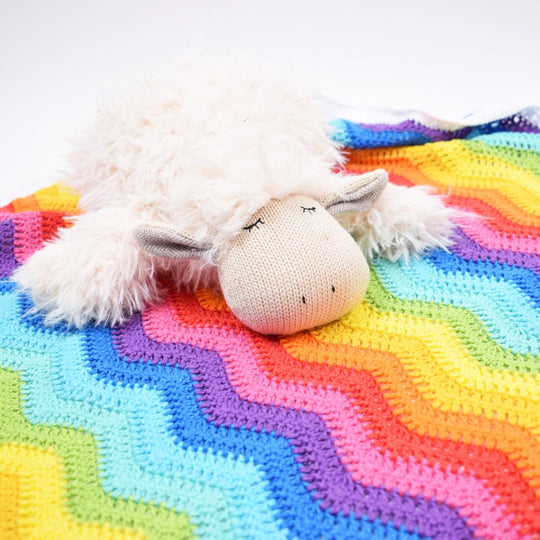 Rainbow Babydekentje - Regenboog
