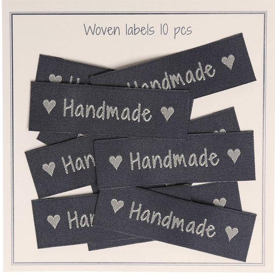 10 Labels - Handmade - 5 cm - Go Handmade
1
