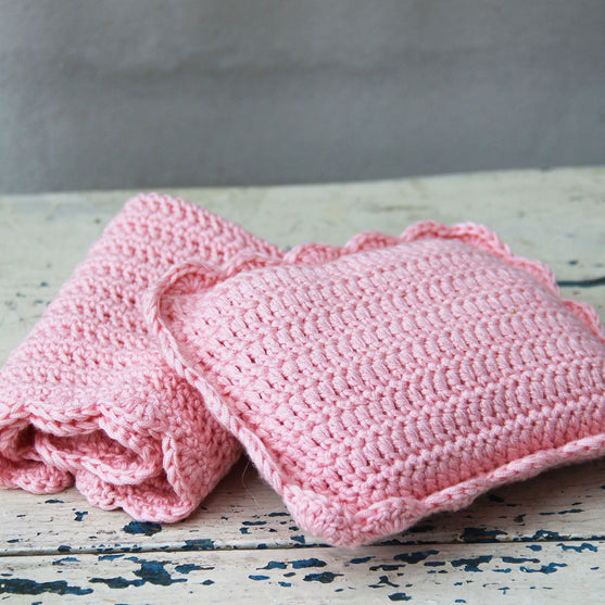 Teddy met dekentje en kussentje - Trunte
3