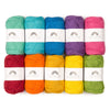 Rainbow Cotton 8/4 Color Pack 09 - Hobbii
1