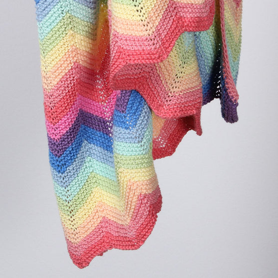 Super regenboog deken - Pastel
3