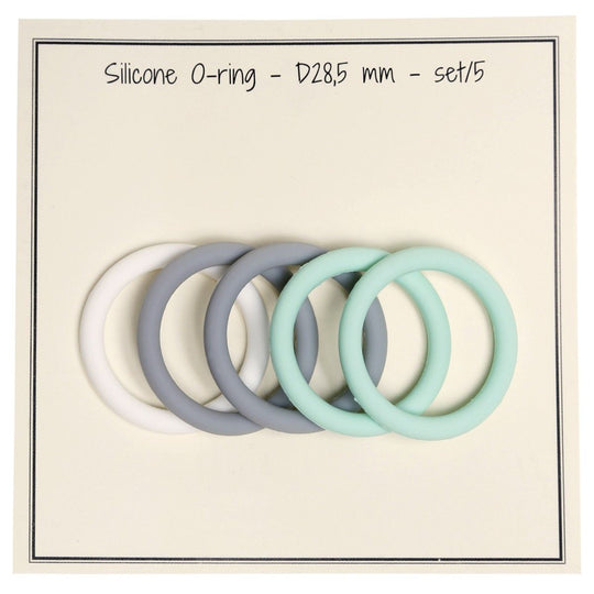 O-ring in siliconen - Go Handmade