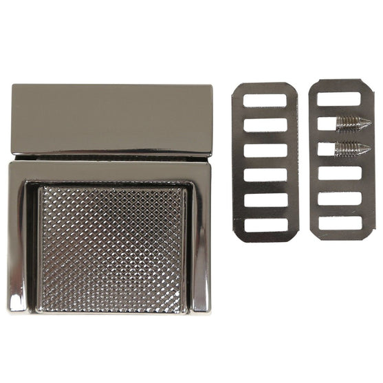 Metalen tas sluiting - 35 x 31 mm - Go Handmade
1