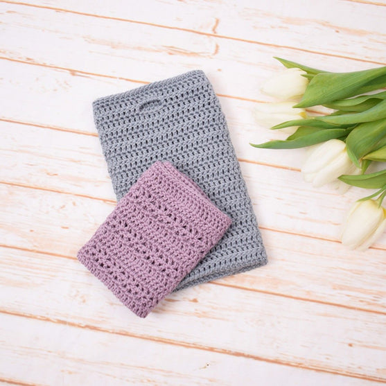 Romantic – Gehaakte keukenhanddoek
3