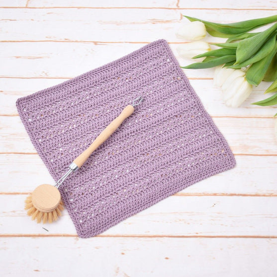 Romantic – Gehaakte keukenhanddoek
4