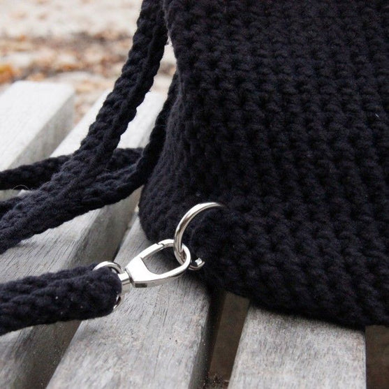 Karabijnsluiting met D-ring - Go Handmade
2