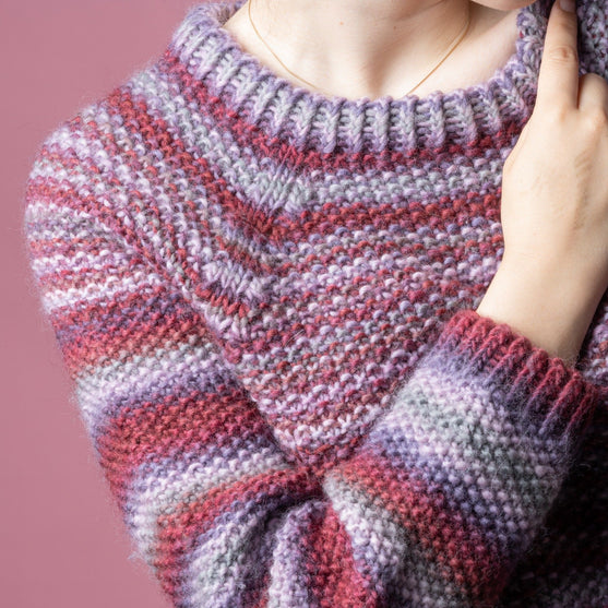 Anette - Gerstekorreltrui Print
5