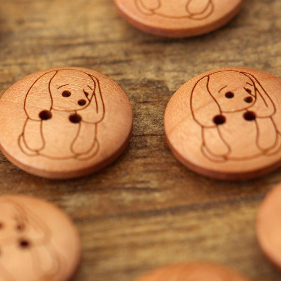 Dierenknopen - 17 mm - Go Handmade
3