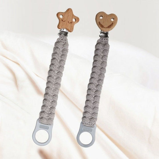Speenclip met gaatjes - Hart - Go Handmade
3