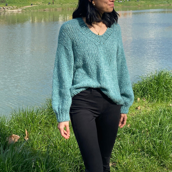 Charlotte - Trui met V-hals
2