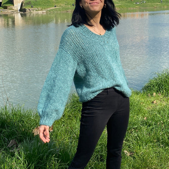 Charlotte - Trui met V-hals
3