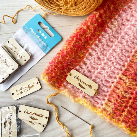 Houten labels - Handmade - Hobbii
3