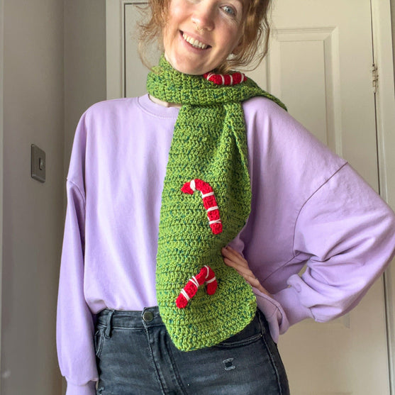 Candy Canes - Sjaal
3