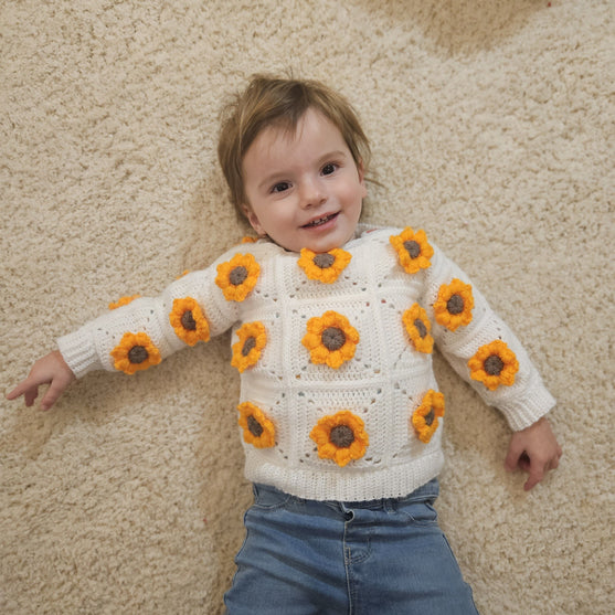 Bloemenkind - Kindertrui
2