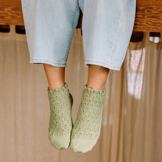 Rosmarino - Enkelsokken met Gaatjes
5