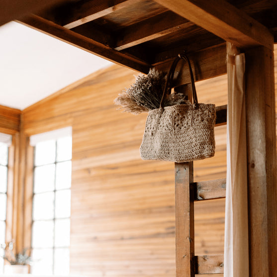 Rose Window - Jute Draagtas
5