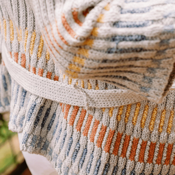 Fusing Cardigan - Open Vest met Strikceintuur
7