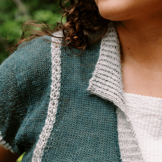 Diaphane Top - Shirt met Knopen
2