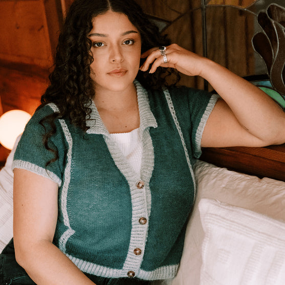 Diaphane Top - Shirt met Knopen
5