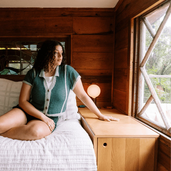 Diaphane Top - Shirt met Knopen
7