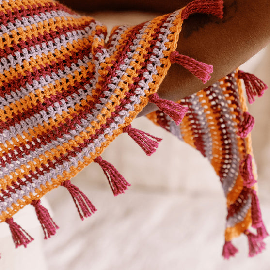 Confetti Glass - Driehoekige Sjaal
4