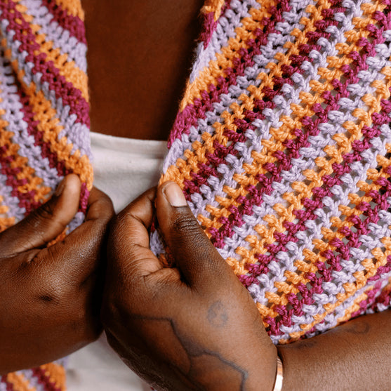 Confetti Glass - Driehoekige Sjaal
6