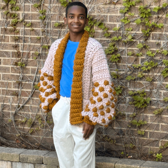Chicago Bobble Cardigan - Vest