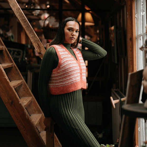 Amelia - Kleurwerk Vest
4