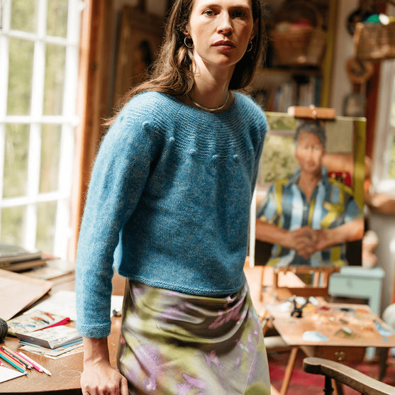 Adorned Pullover - Trui met Ribbelsteek Pas
6