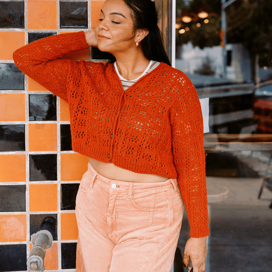 Timanfaya - Vest met Kantpatroon
4