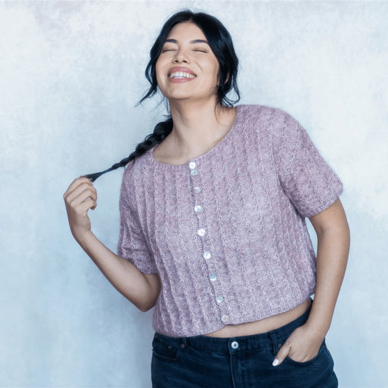 Belleview - Top met Textuur
1