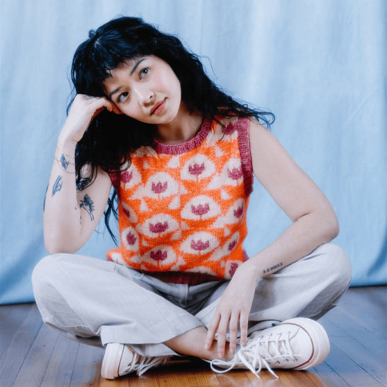 Quite Contrary - Pullover in Kleurwerk
1