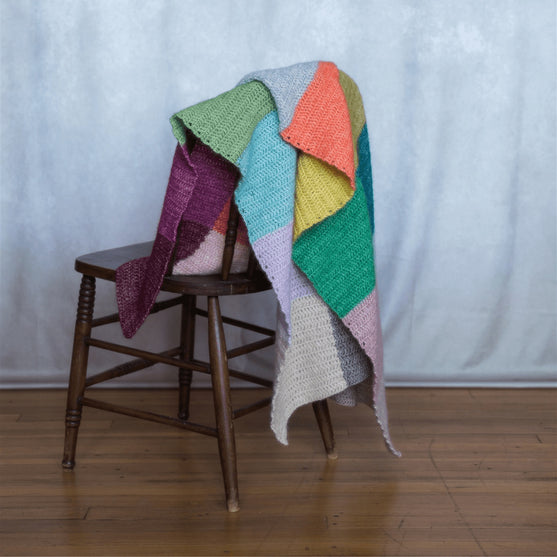 Simultaneous Contrast - Deken met Gekleurde Blokken
5