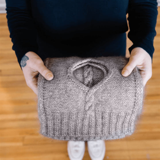 Isley - Opengewerkte Sjaal met Kabel
6