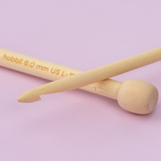 Bamboe Tunische Haaknaald - 25 cm - Hobbii
4