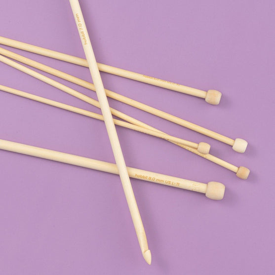 Bamboe Tunische Haaknaaldenset - 25 cm - Hobbii
6
