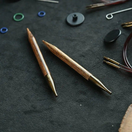 Ginger Regal - Korte Verwisselbare Rondbreinaaldenset - Berken - KnitPro
6