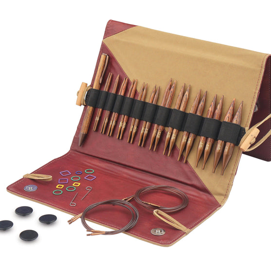 Ginger Regal - Korte Verwisselbare Rondbreinaaldenset - Berken - KnitPro
1