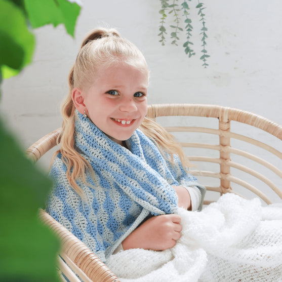 Little Waves - Baby Deken
3