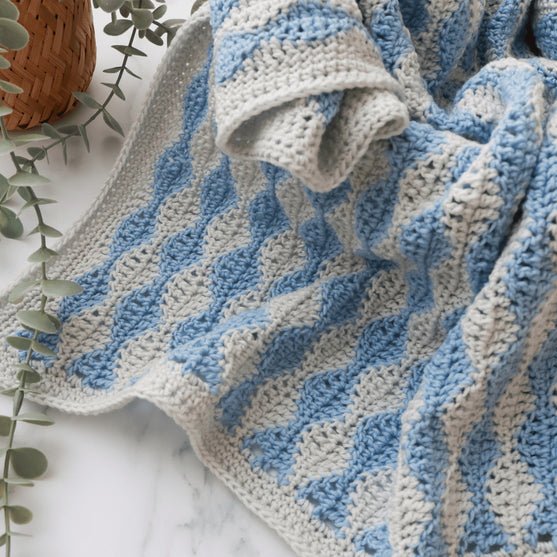 Little Waves - Baby Deken
6