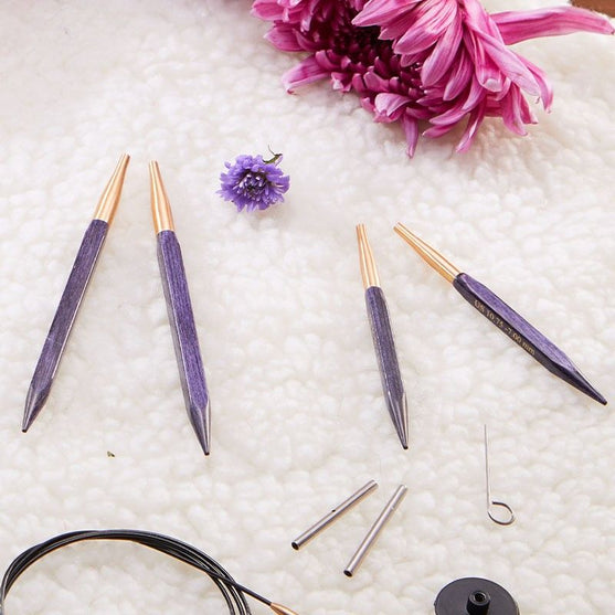 J'adore Cubics verwisselbare rondbreinaalden - KnitPro
4