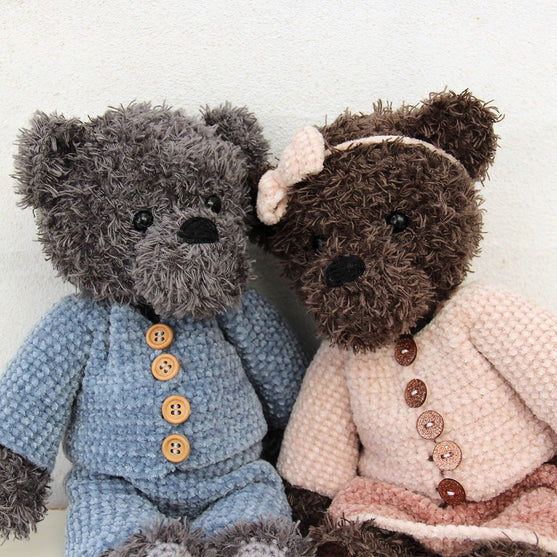 Teddy & Clothes - Boy and Girl
1
