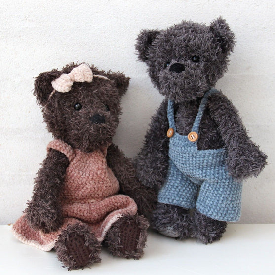 Teddy & Clothes - Boy and Girl
2