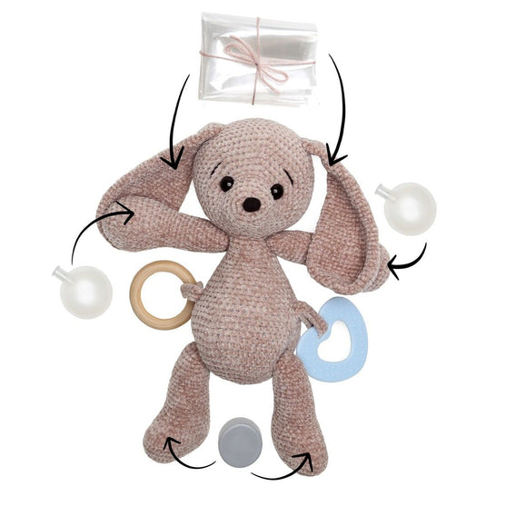 Sensorisch Konijntje - Bohème Velvet “fine”
4