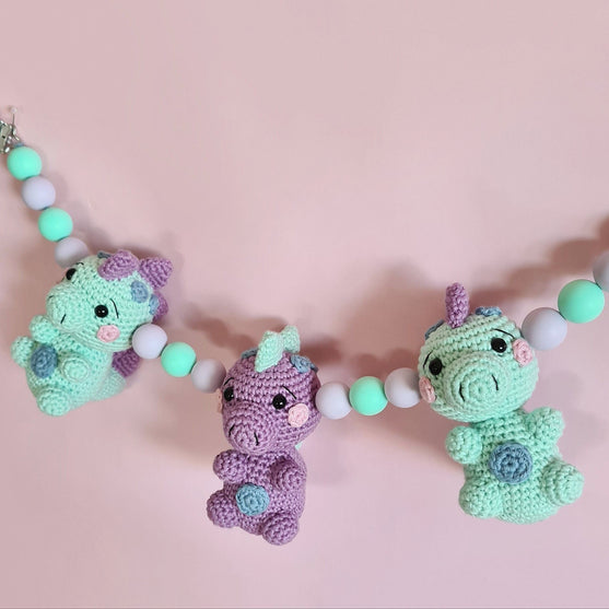 Dino Kinderwagenketting
2